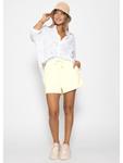 Тканевые шорты SASSYCLASSY, желтый - фото 3