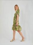 MixRay Летнее платье зеленого цвета - фото 3