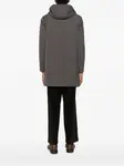 Пальто с капюшоном Herno, серый - фото 4