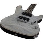 Schecter Guitar Research C-1 Platinum Электрогитара Прозрачный Белый Сатин - фото 4