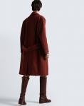 Пальто Dsquared2, красно-коричневый - фото 3