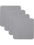Erwin Müller Набор из 4 подставок под стаканы Lagoa серого цвета - фото