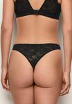 Трусы Yamamay Thong, Black Floral/Black - фото 3