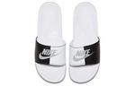 Шлепанцы и сланцы Nike Benassi Jdi 'White Black' - фото 8