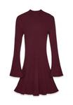 Платье NA-KD FLOWY MINI, Burgundy/Bordeaux - фото 4