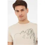 Футболка с коротким рукавом Viking Morain Bamboo, бежевый - фото 5