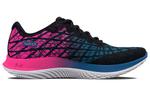 Кроссовки flow velociti wind 'black electro pink' Under Armour, черный - фото 2
