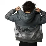 Толстовка Fox Racing Lindon Sasquatch 30276 full zip, серый - фото 2