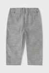 Хлопковые брюки для малышей Mayoral, серый - фото 2