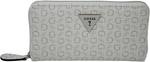 GUESS Женский клатч-кошелек с логотипом на молнии - фото