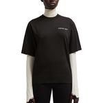 Футболка с вышитым логотипом Moncler Grenoble, черный - фото 4