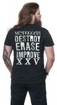Футболка Meshuggah Destroy, Erase, Improve XXV, черный - фото 6