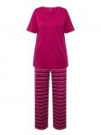 Пижама Ulla Popken, фуксия - фото