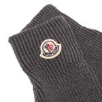 Шерстяные перчатки Moncler, серый - фото 2