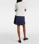 Хлопковый свитер Tory Burch, Misty Sky - фото 3