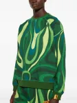 Толстовка с принтом Marmo PUCCI, зеленый - фото 5