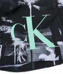 Шорты детские Calvin Klein Swimwear пляжные с принтом, черный - фото 3