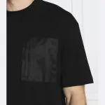 Футболка стандартного кроя Karl Lagerfeld, черный - фото 3