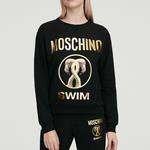 Свитер женский черный MOSCHINO - фото 5