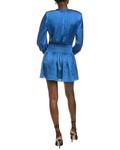 Атласное мини-платье Ramy Brook Vena, синий - фото 2