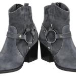 Ковбойские сапоги антрацит Thea Mika, серый - фото 3