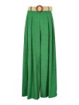 Широкие брюки Apricot, зеленый - фото