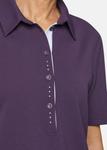 Рубашка-поло Goldner, Plum - фото 3