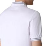 Короткий рукав поло Brunello Cucinelli, белый - фото 9