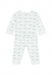 Пижама унисекс Petit Bateau, Marshmallow/Spray - фото 2