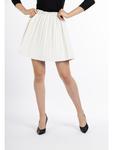 Мини-юбка faina, белый - фото 3
