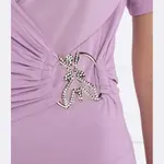 Платье Patrizia Pepe, лавандовый - фото 4