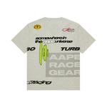 Футболка с логотипом Aape, серо-белый - фото 3