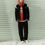 Унисекс куртка Skechers, угольно-черный/0018 - фото 4