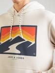 Толстовка JACK & JONES JJEXPLORER, Greige - фото 2