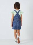 Детское джинсовое платье-пини John Lewis, Blue - фото 2