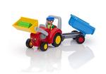 PLAYMOBIL, Трактор с прицепом, 6964 - фото 3