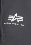 Толстовка с капюшоном Alpha Industries "Basic Zip Hoody SL", серый - фото 6