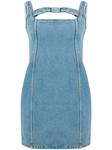 Nina Ricci джинсовое платье мини, синий - фото
