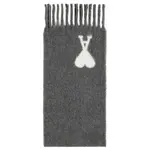 AMIPARIS Шарф Ami De Coeur, Gray - фото 4