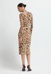 Платье adL Shift dress, Leopard Brown/Brown - фото 3