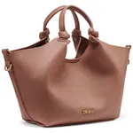 Сумка-тоут DKNY Paula Small, коричневый - фото 3