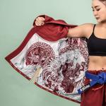 Кимоно Fairtex BJJ Gi SIDA, бордовый - фото 4