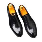 Мужские туфли YEDANI черные на низком ходу - фото 3