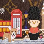 LOUIS VUITTON Мини кошелек Монограмм Вивьен красный - фото 5