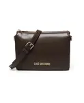 Сумка через плечо Love Moschino, коричневый - фото