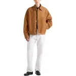 PRADA Молескиновая куртка-блузон, Brown - фото 4