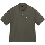 Унисекс поло Stussy, черный - фото 3