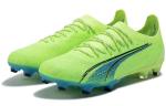 Кроссовки ultra ultimate fg ag 'fastest pack' Puma, зеленый - фото 3