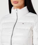 Пуховик Tommy Jeans Slim Fit, белый - фото 4