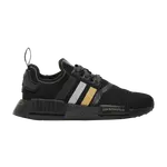 Кроссовки adidas NMD_R1 'Black Gold Metallic', черный - фото